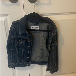 Old Navy Kids Dark Blue Jean Jacket